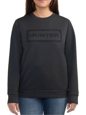 Hunter Women’s Embossed Pullover Black XL NWT